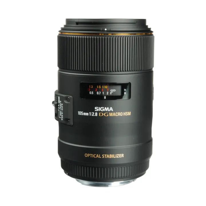 Sigma 105mm f/2.8 Macro EX DG OS HSM Lens for Canon