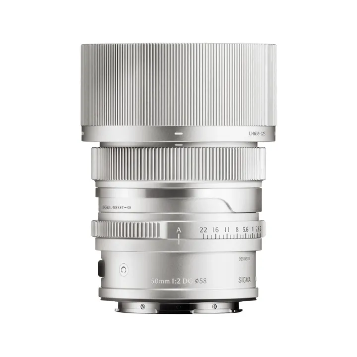 Sigma 50mm f/2 DG Contemporary Lens for L Mount Silver