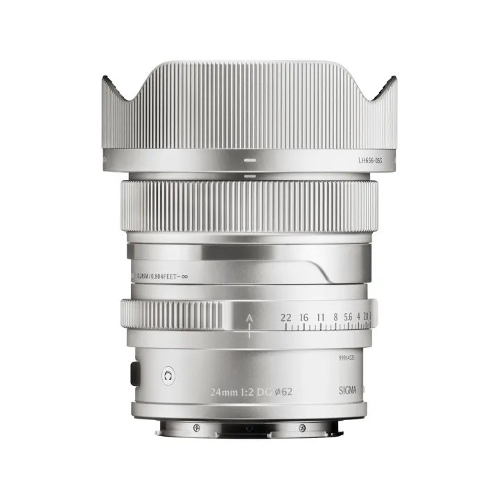 Sigma 24mm f/2 DG Contemporary Lens for L Mount Silver