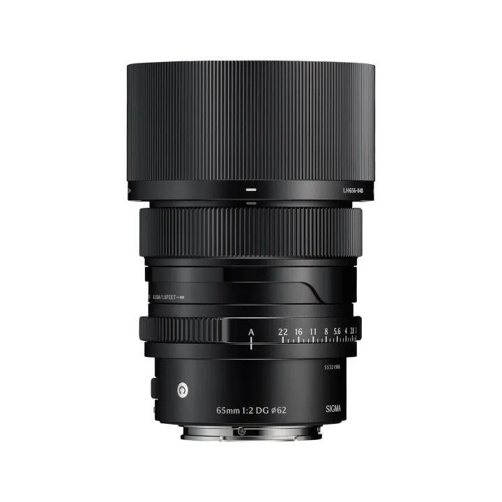 Sigma 65mm f/2 DG Contemporary Lens for L Mount Black