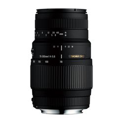  Sigma 70-300mm f/4-5.6 DG Macro Lens for Nikon