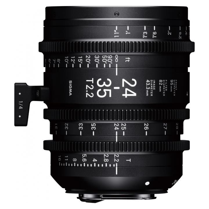 Sigma 24-35mm T2.2 Cine Lens for Canon EF Mount