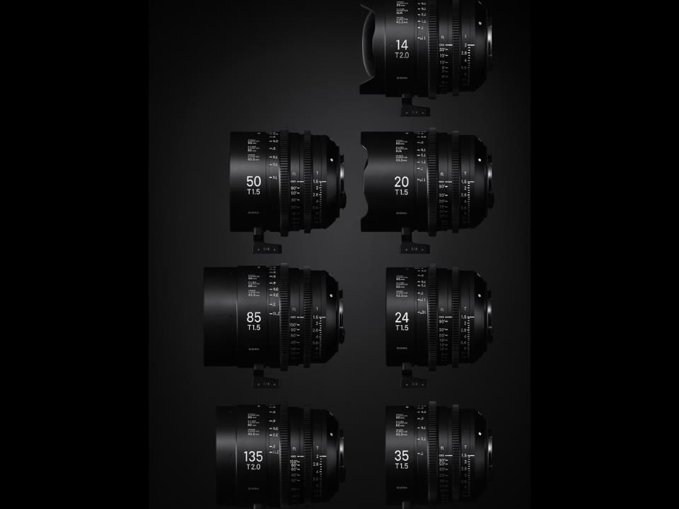 Sigma 35mm T1.5 Cine Lens Fully Luminous Feet for Canon EF Mount