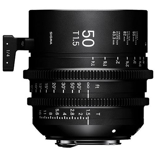 Sigma 5 Cine Lens Kit 20 / 24 / 35 / 50 / 85mm T1.5 PL Mount with Case