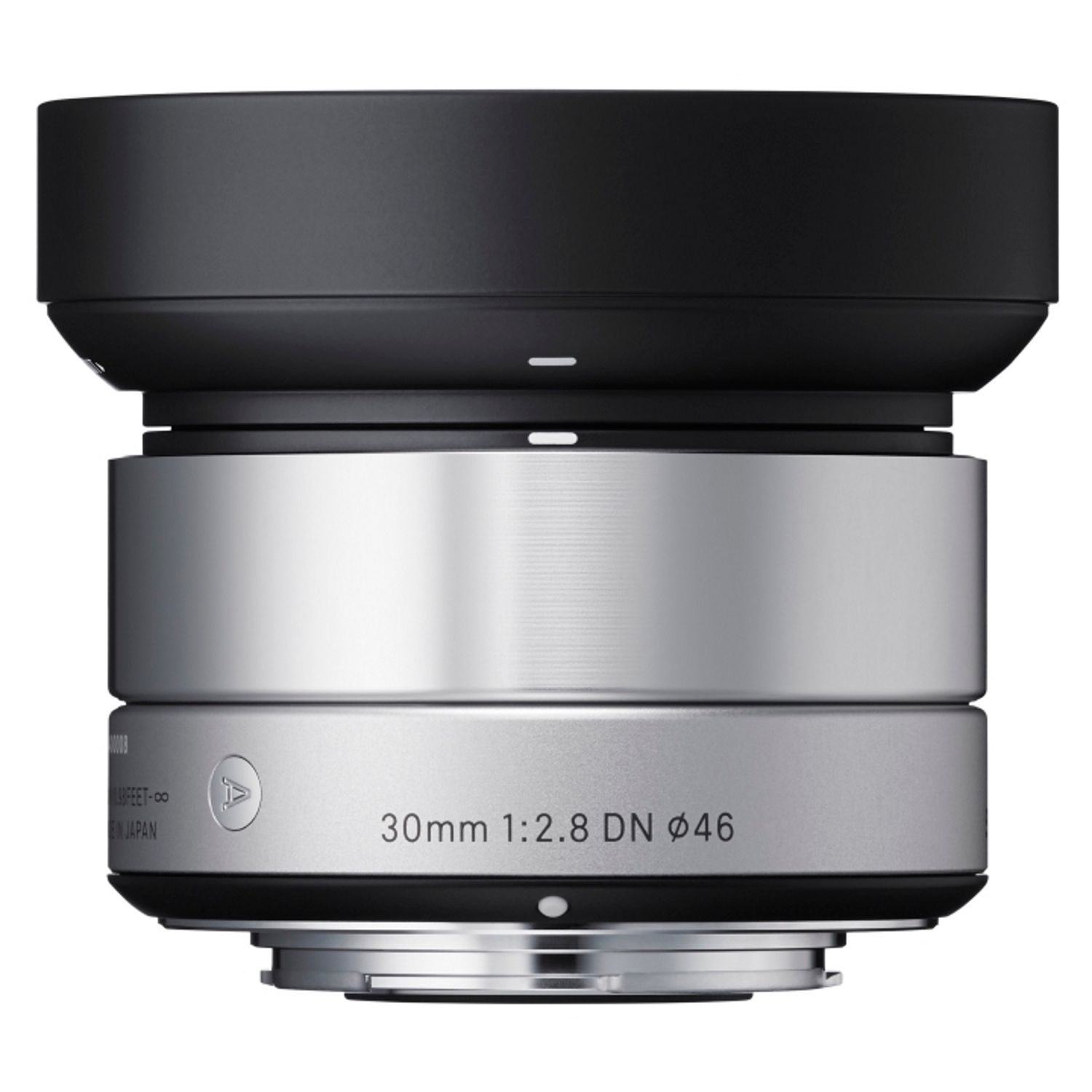 Sigma 30mm f/2.8 DN Silver Art Lens for Micro Four Thirds