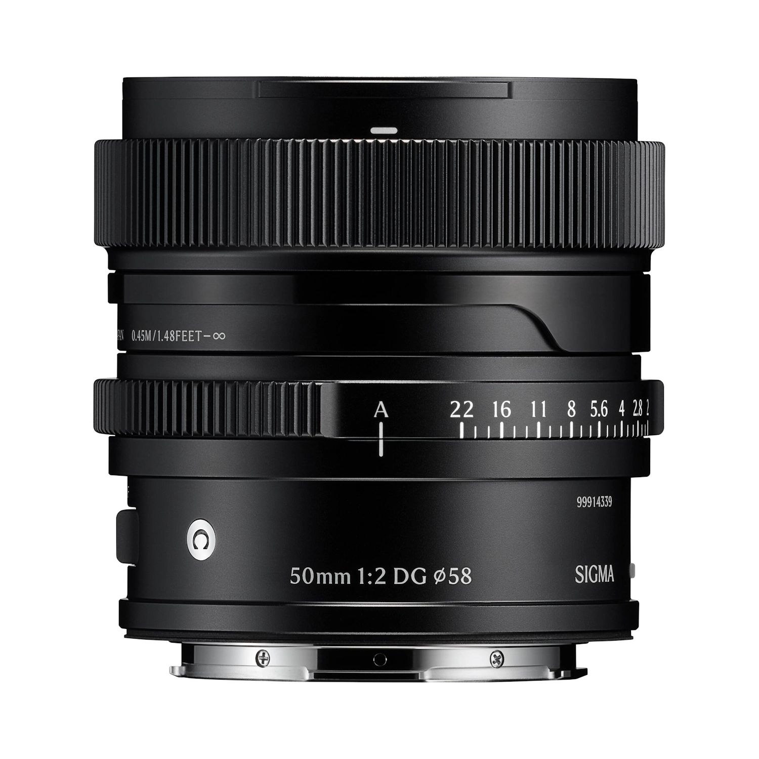 Sigma 50mm f/2 DG Contemporary Lens for L Mount Black