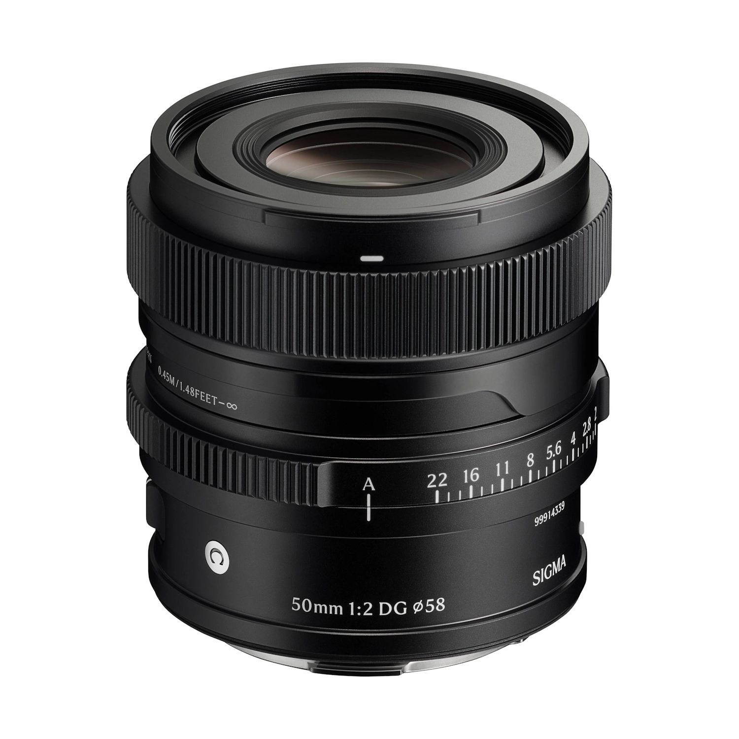 Sigma 50mm f/2 DG Contemporary Lens for L Mount Black