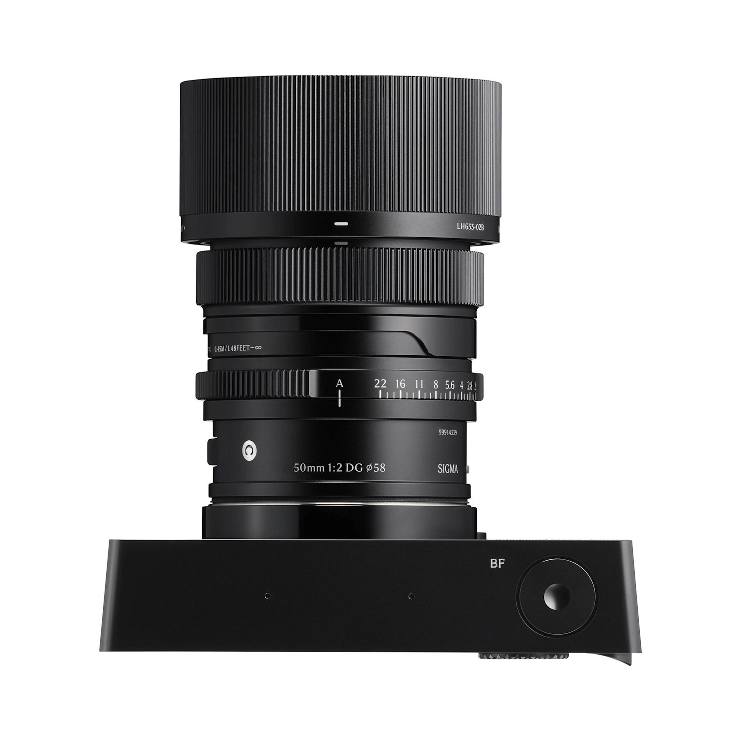 Sigma 50mm f/2 DG Contemporary Lens for L Mount Black