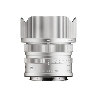 Sigma BF Digital Camera – Silver with 24mm f/3.5 DG Contemp lens L Mount Silver