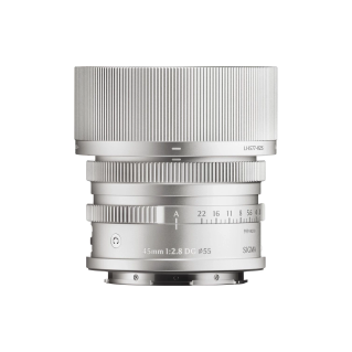 Sigma BF Digital Camera – Silver with 45mm f/2.8 DG Contemp lens L Mount Silver