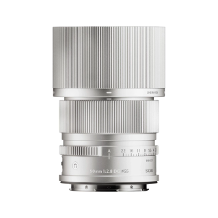 Sigma BF Digital Camera – Silver with 90mm f/2.8 DG Contemp lens L Mount Silver