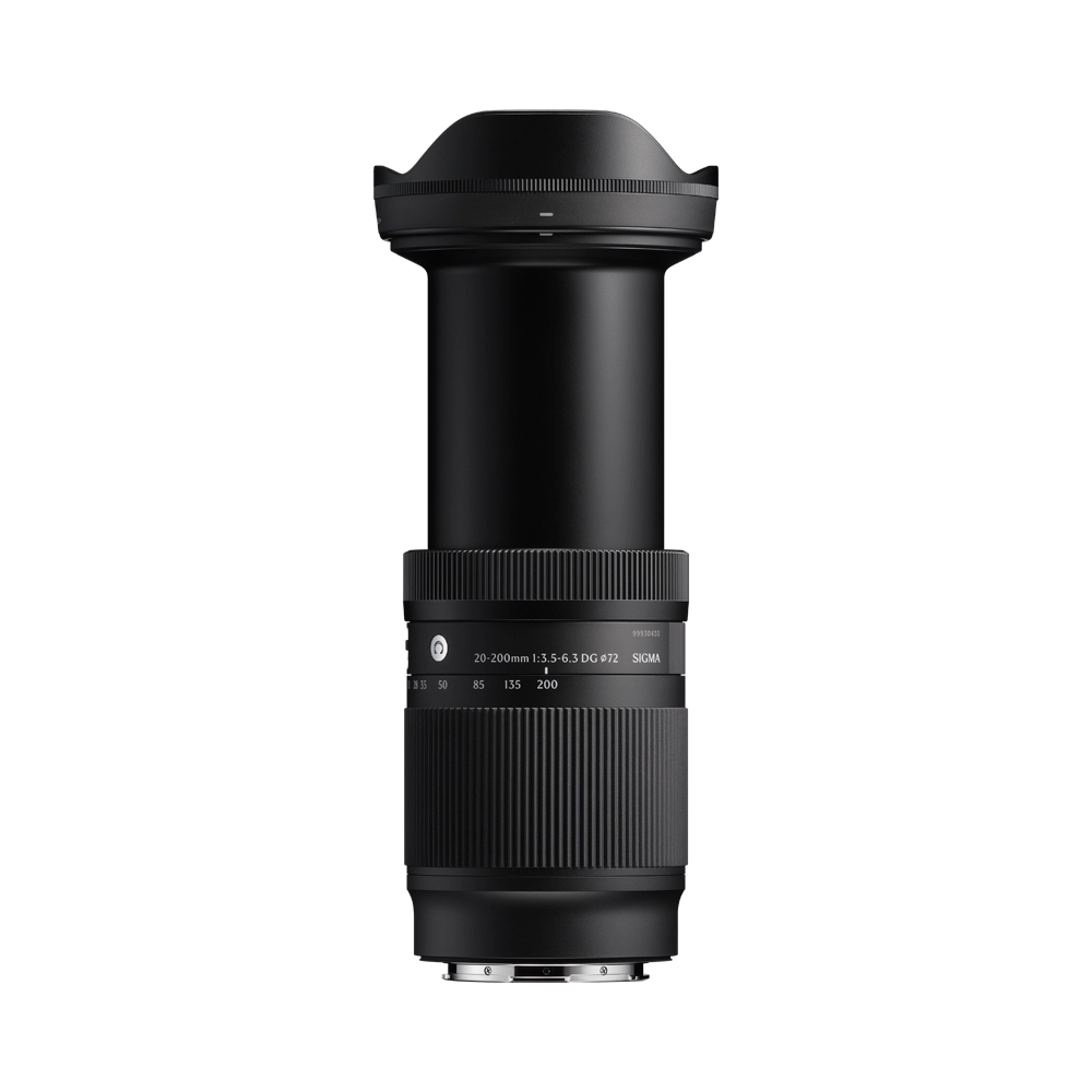 Sigma 20-200mm F3.5-6.3 DG C Per Sony E - Zoom 10x Ultra-Grandangolare Con Autofocus HLA, Compatto E Leggero