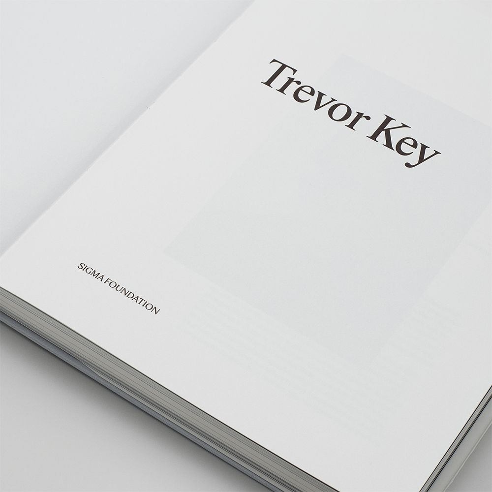 Sigma Foundation Photobook Trevor Key ( Yellow )